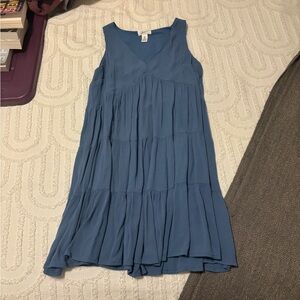 Blue Shift Dress